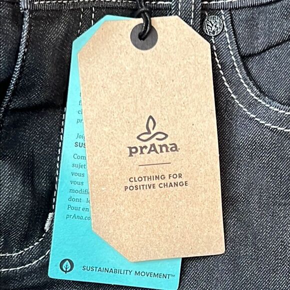 Prana Kayla Gray Slim Jeans with Sleek Design - Picture 2 of 7